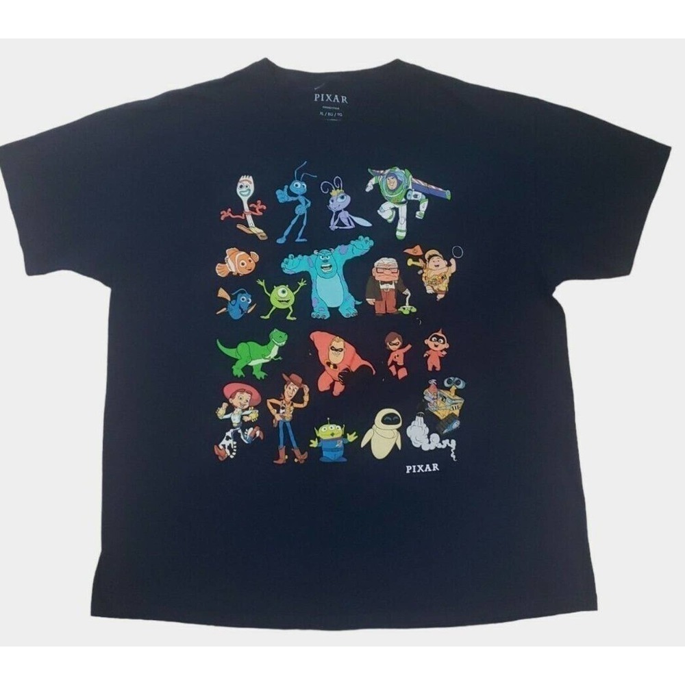 Disney PIXAR Toy Story Navy Blue Short Sleeve T-Shirt Size XL/EG/TG.